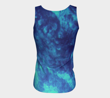 Load image into Gallery viewer, Coral Reef Fitted Tank Top - Long