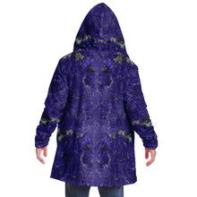 Load image into Gallery viewer, Fleece hooded cloak on man - back