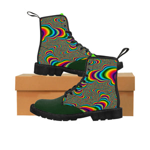 Psychedelic Gases Women's Canvas Boots