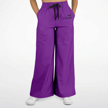 Load image into Gallery viewer, Auld Lang Syne Purple Flare Joggers