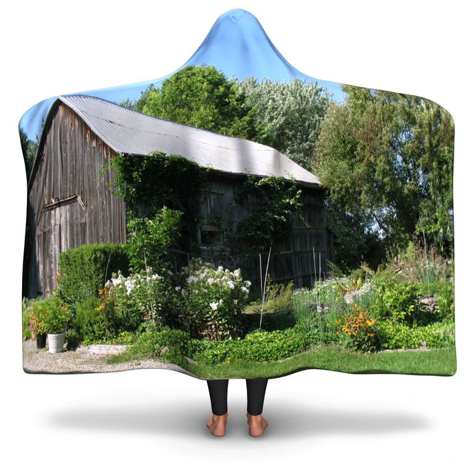 The Herb Garden Hooded Blanket
