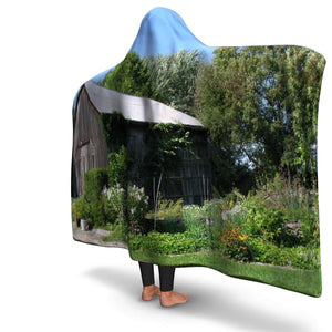 The Herb Garden Hooded Blanket