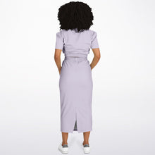 Load image into Gallery viewer, Lilac Crop Top and Long Skirt Set