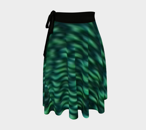 Wrap Skirt - Green Moray