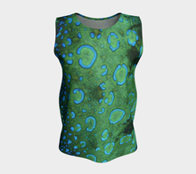 Load image into Gallery viewer, Peacock Flounder Loose Tank Top - Long