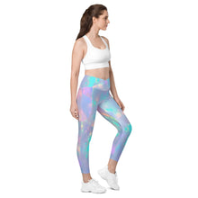 Load image into Gallery viewer, Opal Crossover Leggings with Pockets