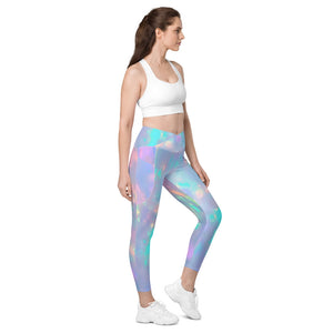 Opal Crossover Leggings with Pockets