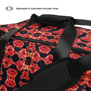 Red Amoeba Duffle bag