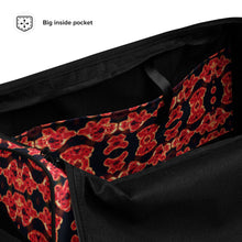 Load image into Gallery viewer, Red Amoeba Duffle bag