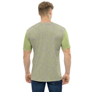 Lime Swirl Men's T-shirt
