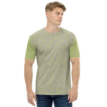 Load image into Gallery viewer, Lime Swirl Men&#39;s T-shirt
