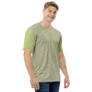 Lime Swirl Men's T-shirt