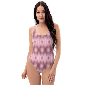 Raspberry Cream One-Piece Swimsuit