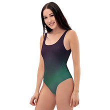 Load image into Gallery viewer, Aurora Borealis One-Piece Swimsuit
