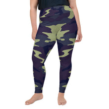 Load image into Gallery viewer, Camo Plus Size Leggings