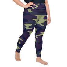 Load image into Gallery viewer, Camo Plus Size Leggings