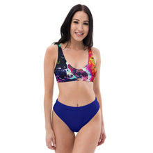 Load image into Gallery viewer, Abstract Recycled High-waisted Bikini