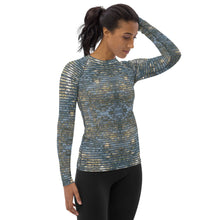 Load image into Gallery viewer, Thru the Blinds Women&#39;s Rash Guard