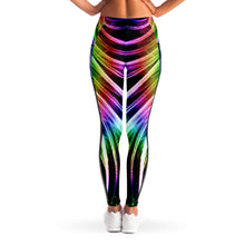 Load image into Gallery viewer, Neon Rainbow Leggings with Pocket