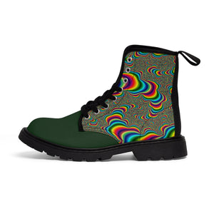 Psychedelic Gases Women's Canvas Boots