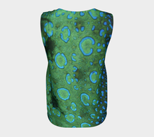 Load image into Gallery viewer, Peacock Flounder Loose Tank Top - Long