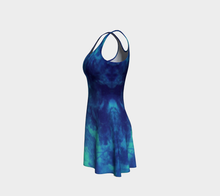 Load image into Gallery viewer, Coral Reef Flared Eco Dress