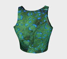 Load image into Gallery viewer, Peacock Flounder Eco Tankini/Crop Top