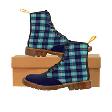 Load image into Gallery viewer, Plaid Women&#39;s Canvas Boots