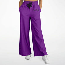 Load image into Gallery viewer, Auld Lang Syne Purple Flare Joggers