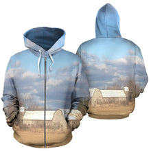 Load image into Gallery viewer, The Old Barn Zip-Up Hoodie