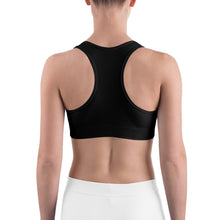 Load image into Gallery viewer, Rose Skull Couple Sports Bra