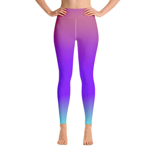 Purple Ombre 2 Yoga Pants