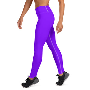 Cornflower Purple Yoga Pants