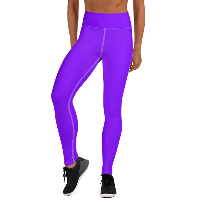 Cornflower Purple Yoga Pants