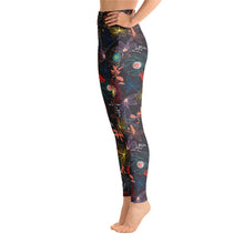 Load image into Gallery viewer, Flower Garden Yoga Pants