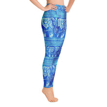 Load image into Gallery viewer, Blue Elephants Yoga Pants