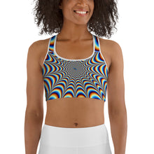Load image into Gallery viewer, Optical Illusion Sports bra