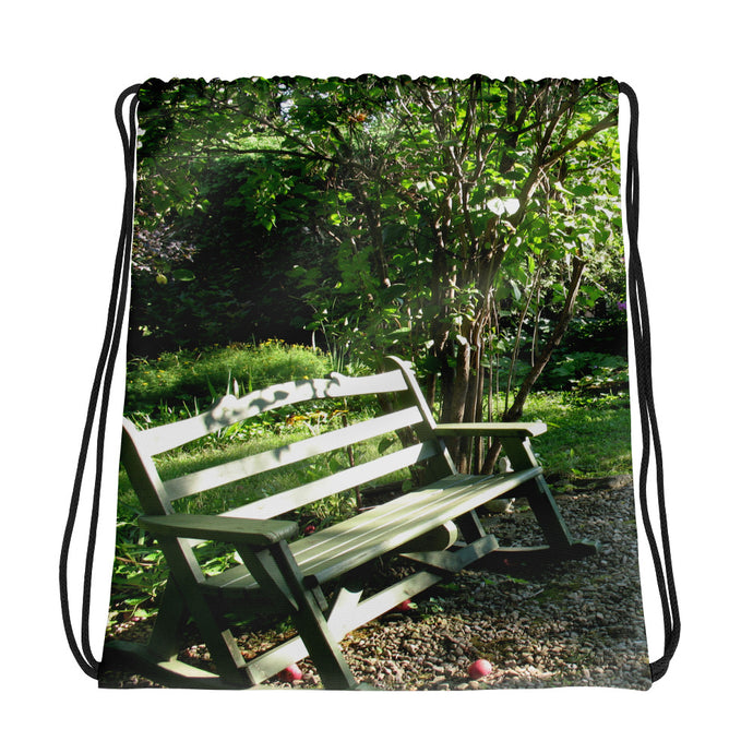 Evergreen Farm Series - A Shady Spot - Drawstring bag