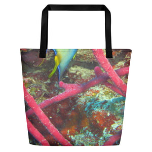Coral Queen Beach Bag