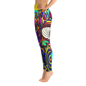Psychedelic Shrooms Yoga Pants