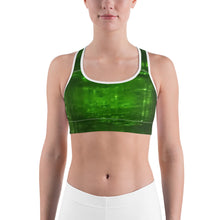 Load image into Gallery viewer, Green Tourmaline Sports bra