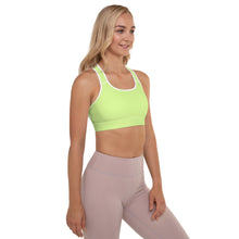 Load image into Gallery viewer, Soft Green Padded Sports Bra