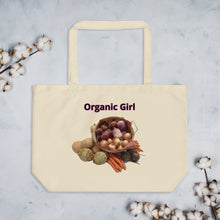 Load image into Gallery viewer, Organic Girl Large Eco Tote Bag