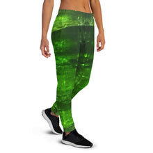 Load image into Gallery viewer, Green Tourmaline Women&#39;s Joggers