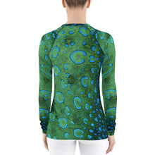 Load image into Gallery viewer, Peacock Rash Guard with UV Protection