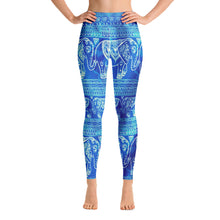 Load image into Gallery viewer, Blue Elephants Yoga Pants