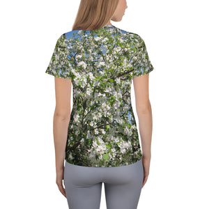 Blossom Women's Athletic T-Shirt