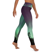 Load image into Gallery viewer, Aurora Borealis Yoga Pants