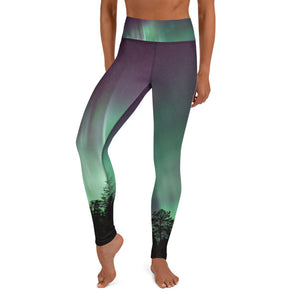 Aurora Borealis Yoga Pants