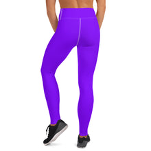 Load image into Gallery viewer, Cornflower Purple Yoga Pants